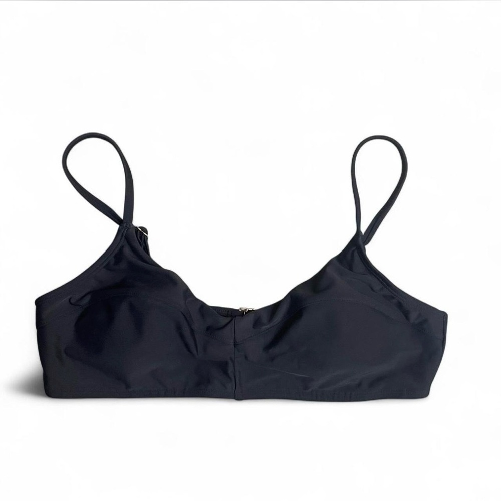 NWT ✨ Cupshe Navy Blue Bikini Top Size Large